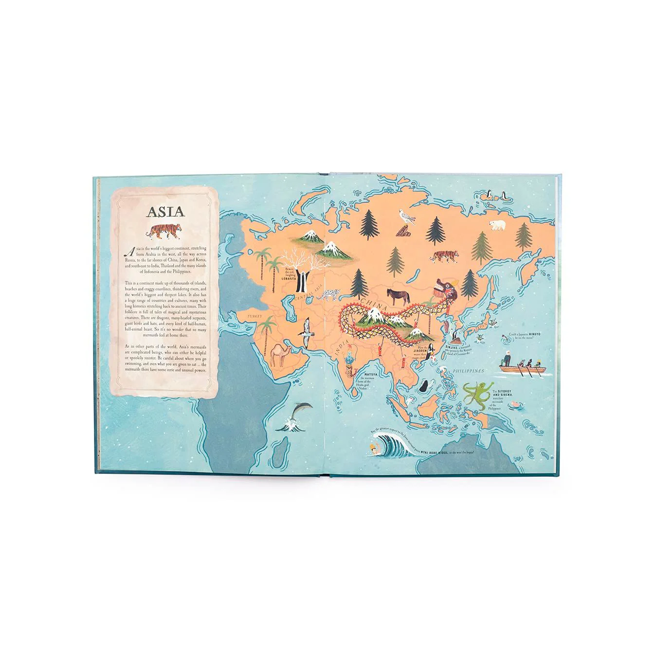 MERMAID ATLAS: MERFOLK OF THE WORLD BY ANNA CLAYBOURNE AND MIREN ASIAIN LORA - Image 5