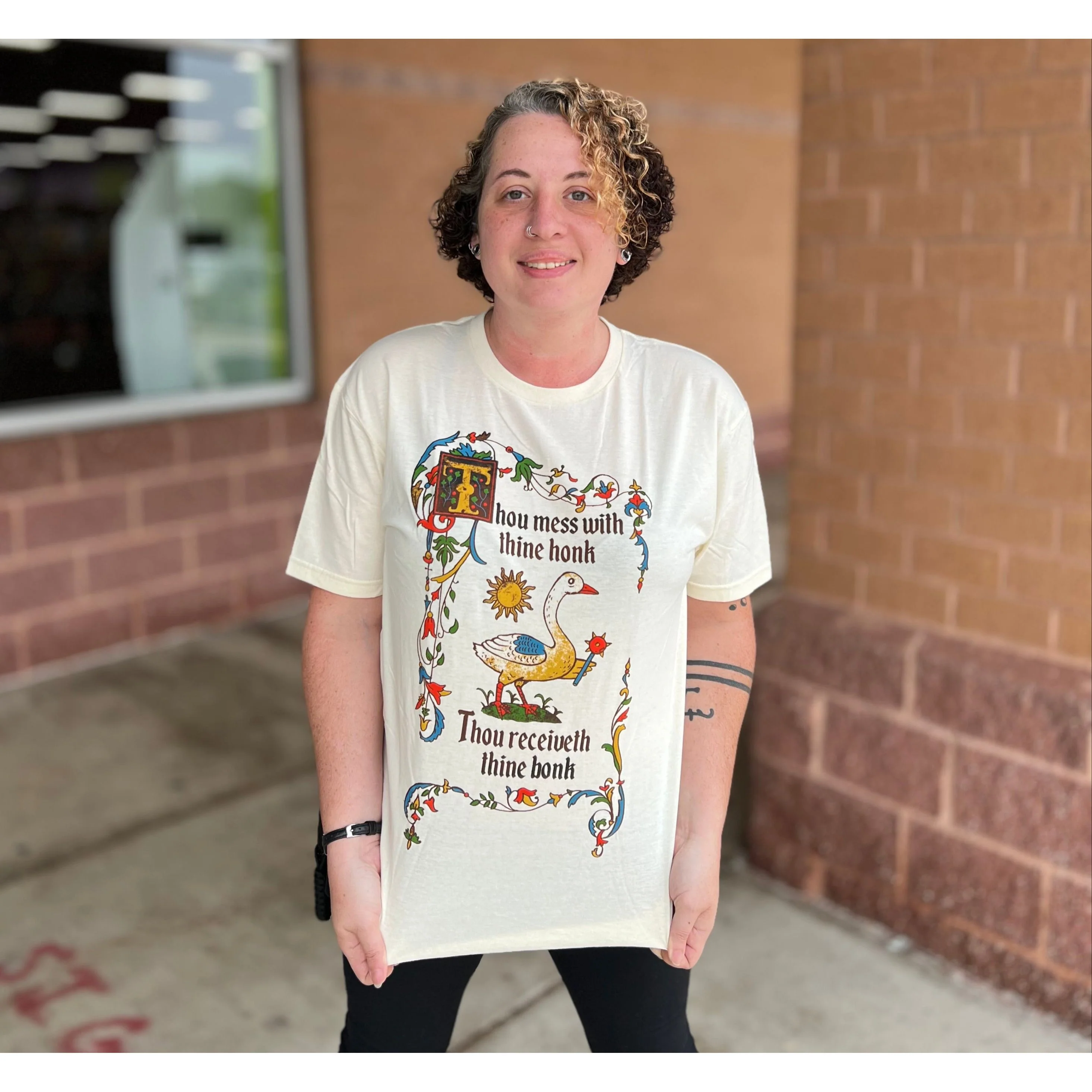 MESS WITH THINE HONK GOOSE T-SHIRT