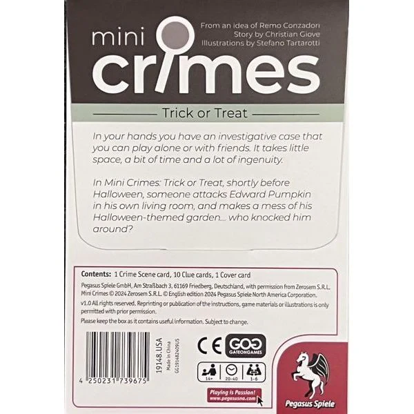 MINI CRIMES TRICK OR TREAT - Image 3