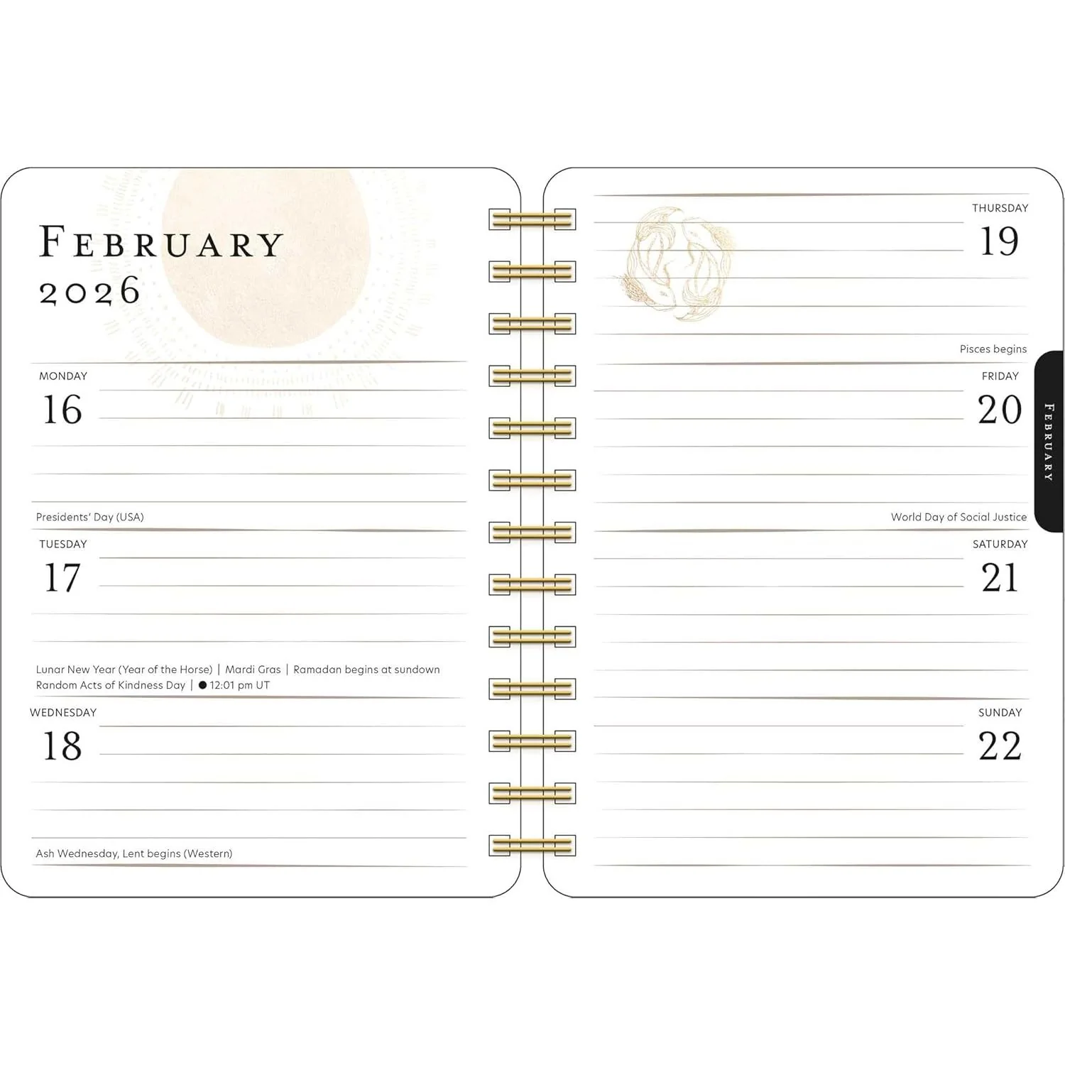 YEAR OF THE WITCH WEEKLY PLANNER 2026 - Image 4