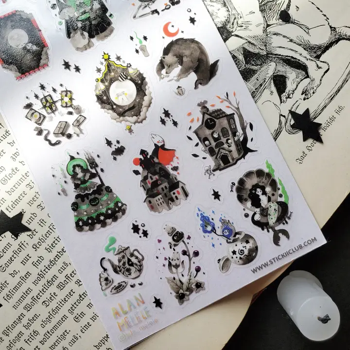 MOONLIT MAGIC STICKER SHEET - Image 2