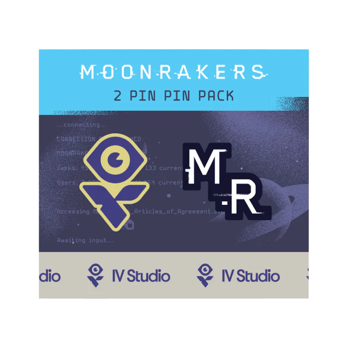 MOONRAKERS 2 PIN SET