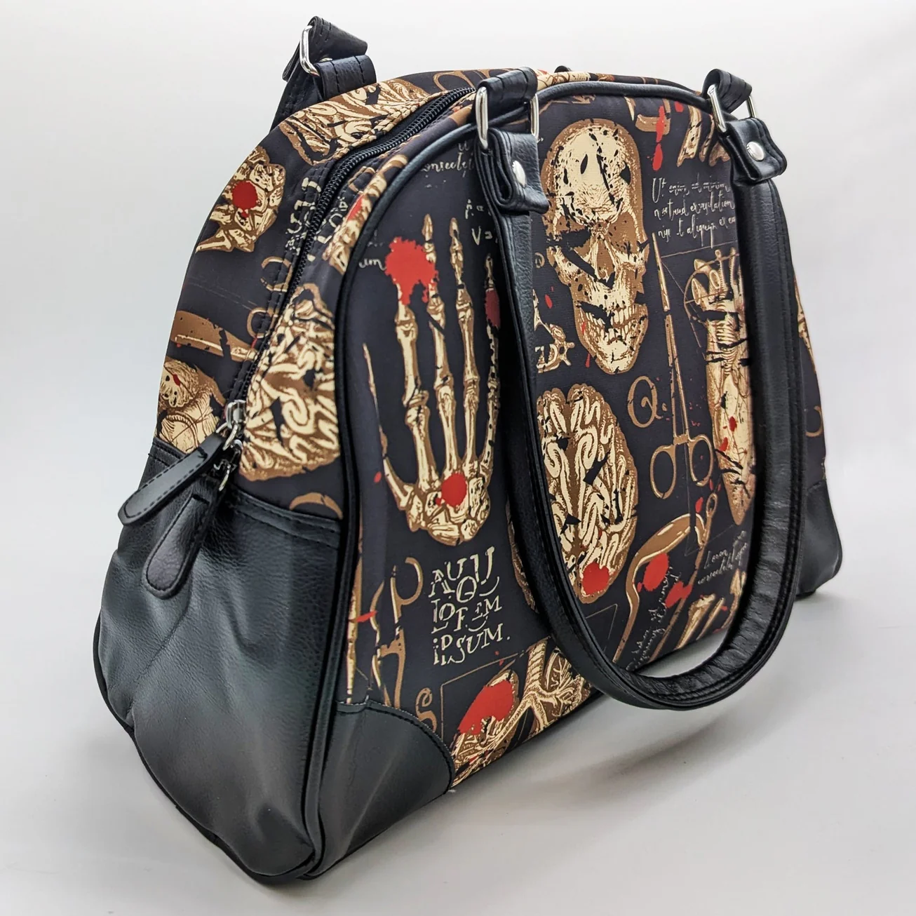 MORBID MEDICAL CURIOSITY HANDBAG PURSE - Image 2