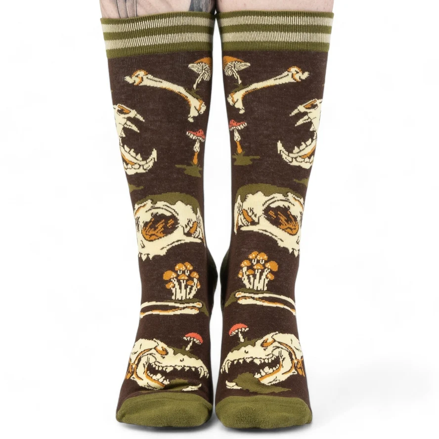 MOSSUARY CREW SOCKS BY FOOTCLOTHES - Image 3