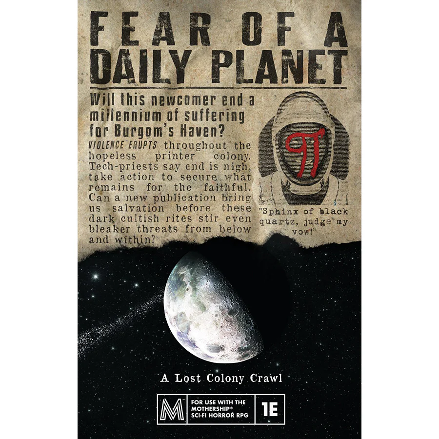 MOTHERSHIP FEAR OF A DAILY PLANET