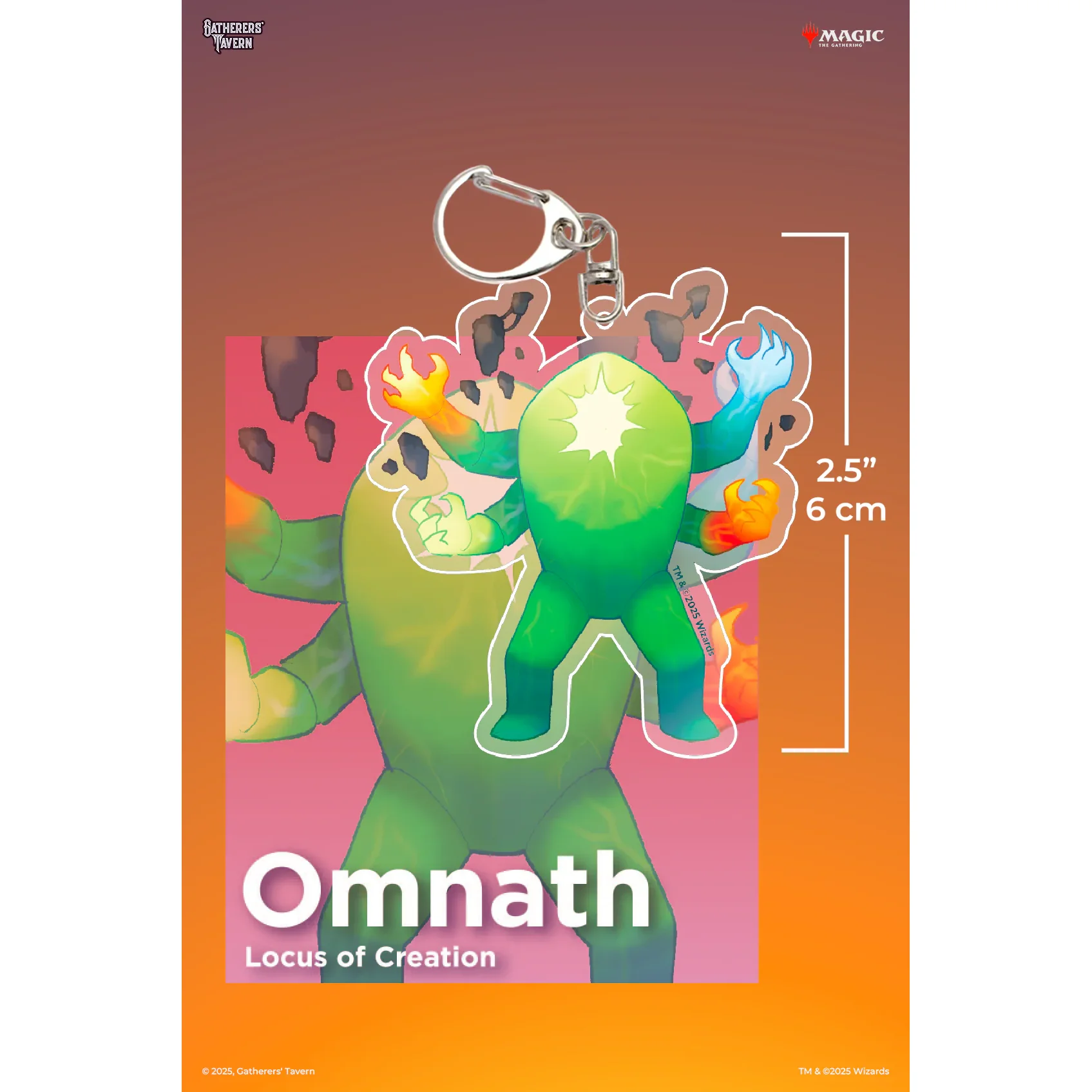 MTG COMMANDERS ACRYLIC KEYCHAIN - Image 6