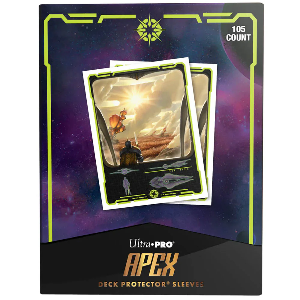 MTG EDGE OF ETERNITIES APEX SLEEVES ADAGIA, WINDSWEPT BASTION (105) - Image 2