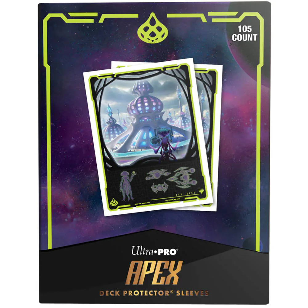 MTG EDGE OF ETERNITIES APEX SLEEVES UTHROS, TITANIC GODCORE (105) - Image 2