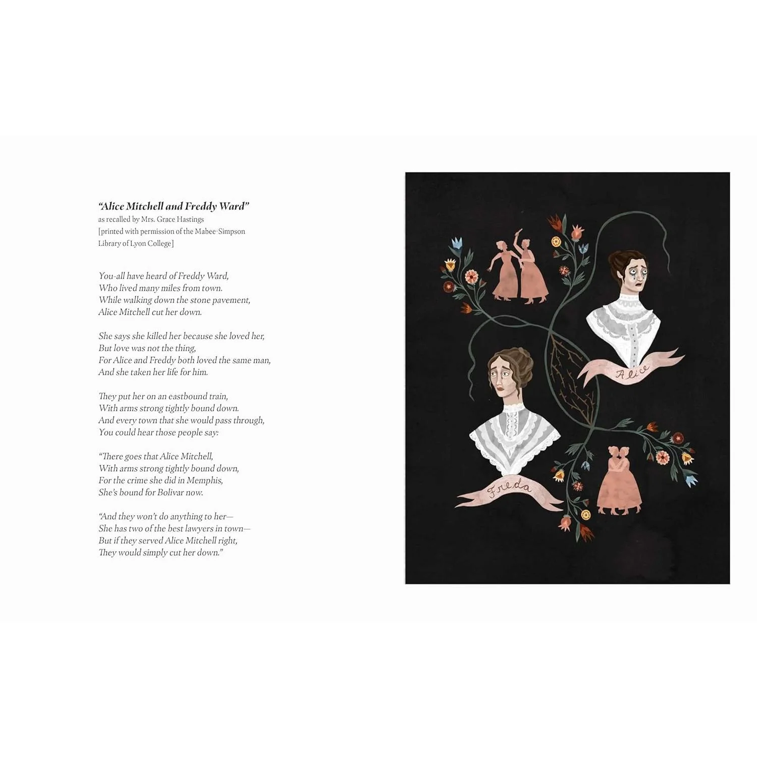 MURDER BALLADS ILLUSTRATED LYRICS AND LORE BY KATY HORAN - Image 2