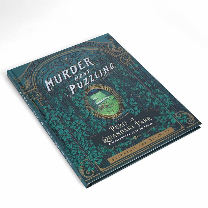 MURDER MOST PUZZLING: PERILOUS PUZZLES OF QUANDARY PARK BY STEPHANIE VON REISWITZ - Image 2