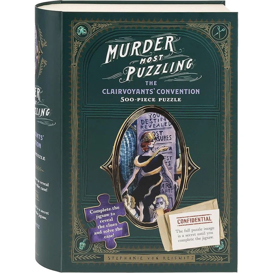 MURDER MOST PUZZLING: THE CLAIRVOYANTS' CONVENTION 500PC PUZZLE