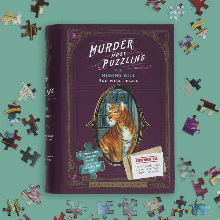 MURDER MOST PUZZLING: THE MISSING WILL 500PC PUZZLE - Image 5