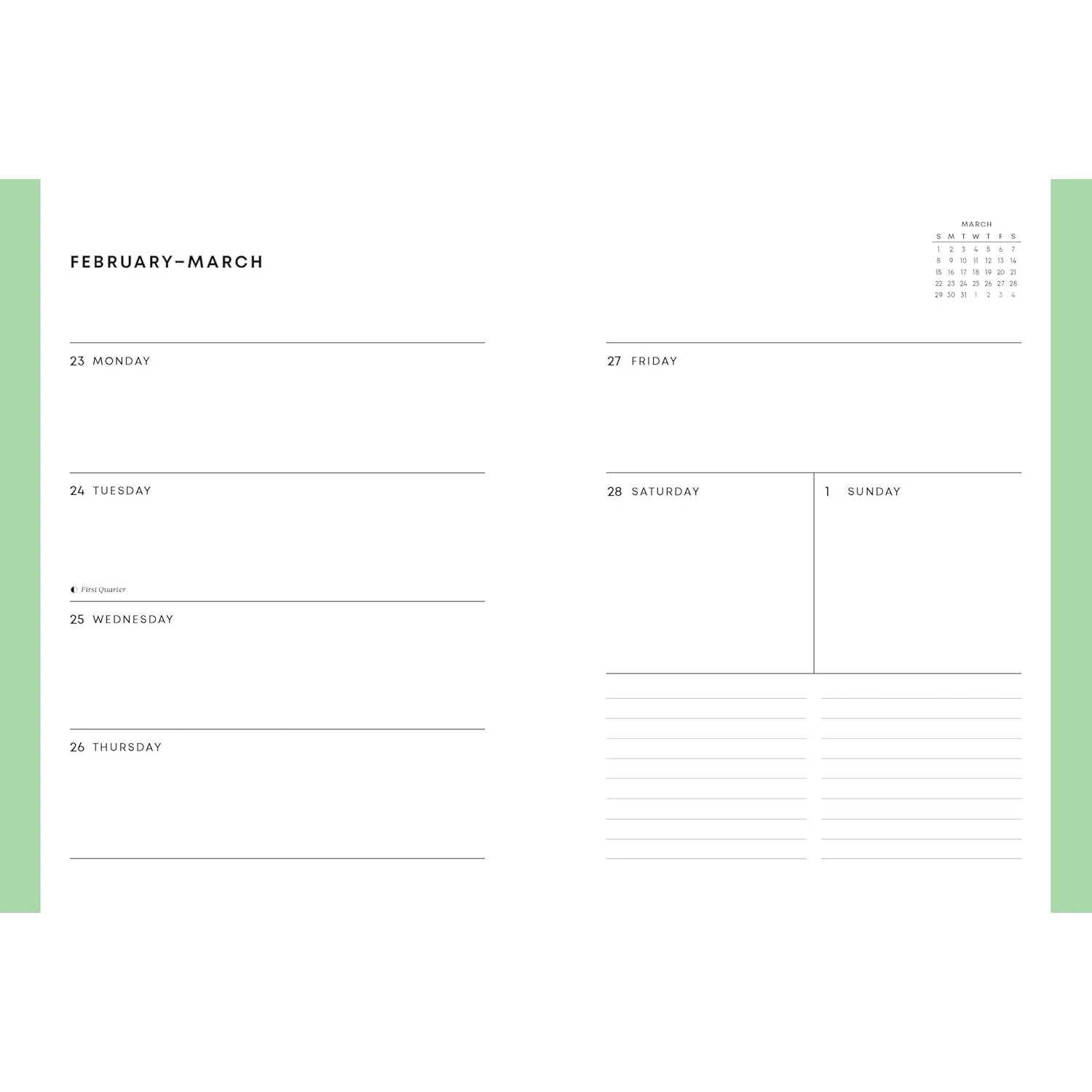 MY NEIGHBOR TOTORO 2026 MONTHLY/WEEKLY PLANNER - Image 5