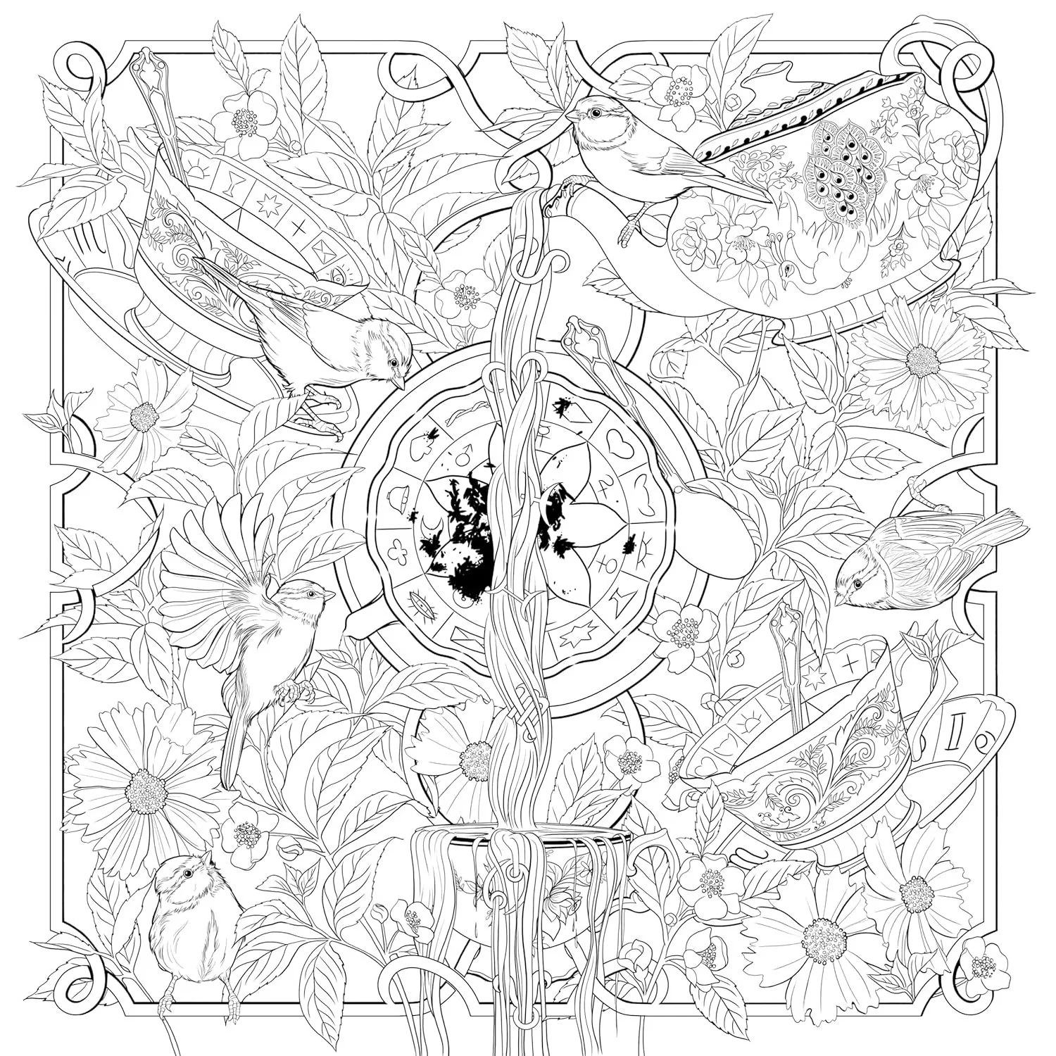MYTHOGRAPHIC: MAGICK APOTHECARY COLORING BOOK - Image 3