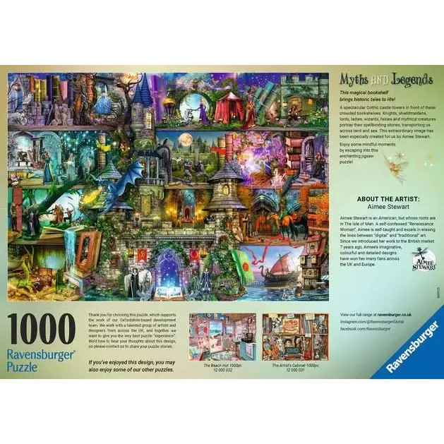 MYTHS AND LEGENDS 1000PC PUZZLE - Image 3