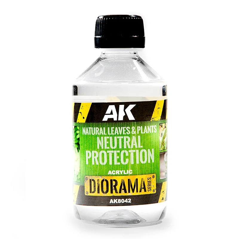 NATURAL LEAVES & PLANTS NEUTRAL PROTECTION ACRYLIC 250ML BOTTLE