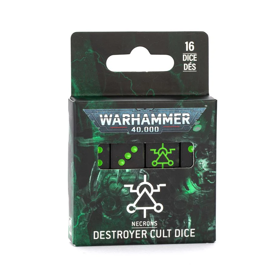 NECRONS DESTROYER CULT DICE