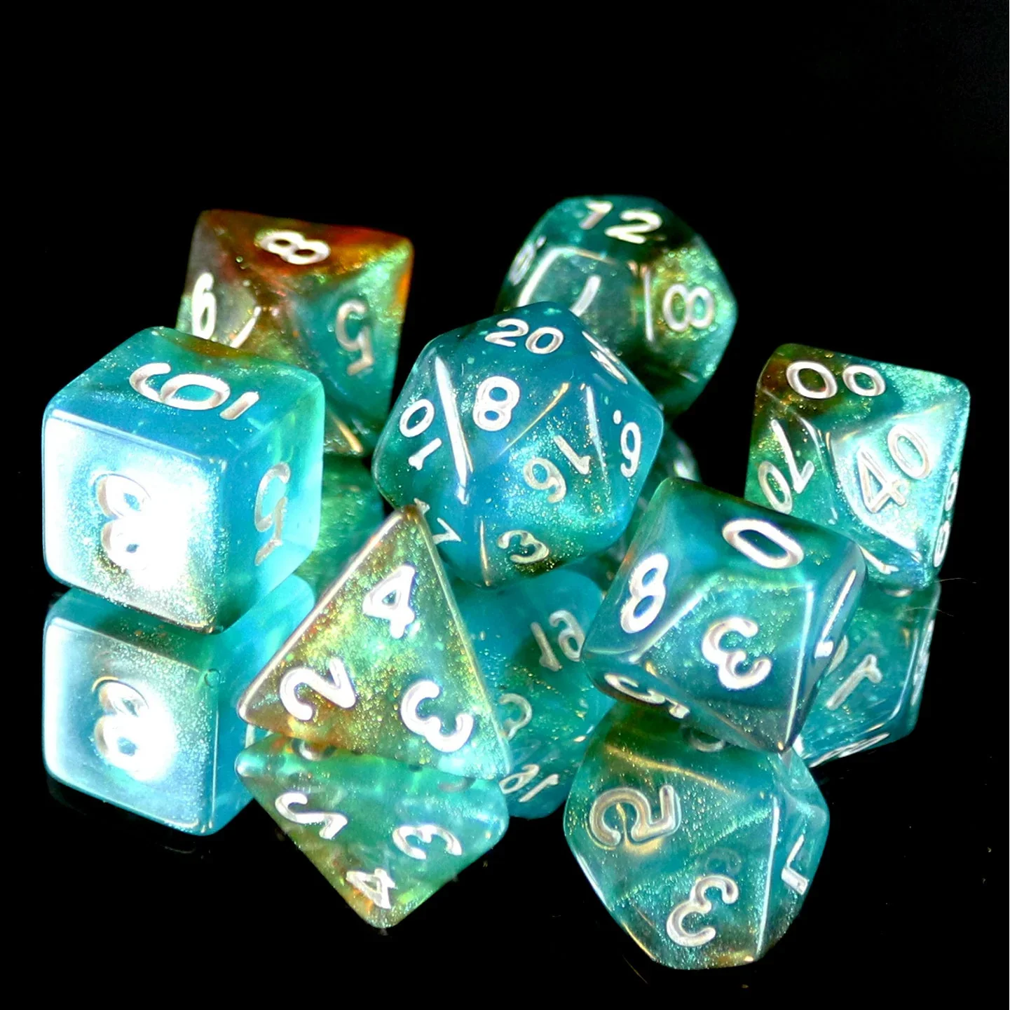 NEVERLAND 7PC POLY DICE SET