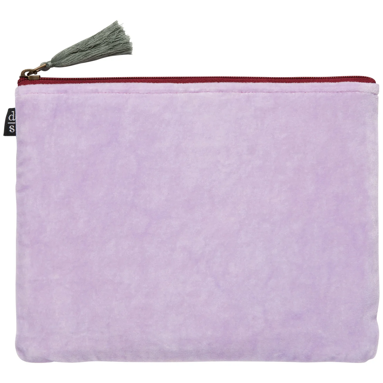 NOCTUNRA VELVET EMBROIDERED FLAT POUCH BY DANICA STUDIO - Image 2