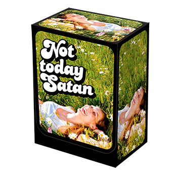 NOT TODAY SATAN DECK BOX