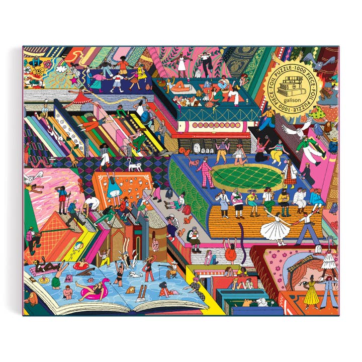 NOVEL NEIGHBORHOOD 1000PC FOIL PUZZLE - Image 4