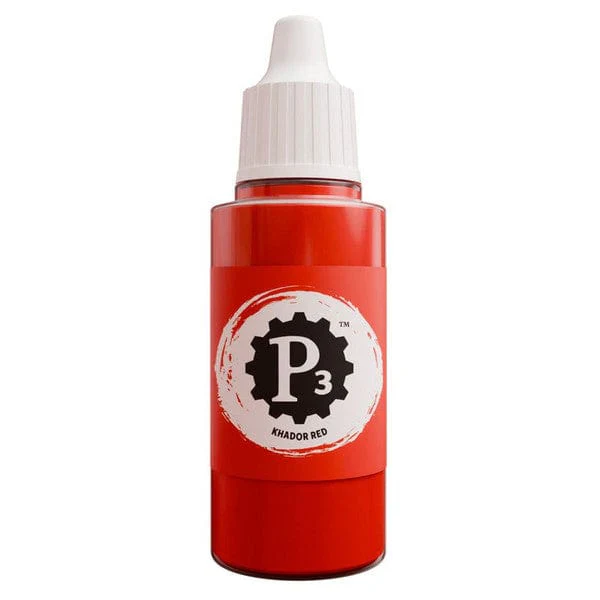 P3 PAINTS: KHADOR RED