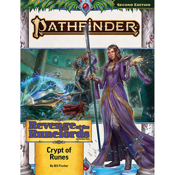 PATHFINDER 2E CRYPT OF RUNES (REVENGE OF THE RUNELORDS 2 OF 3)