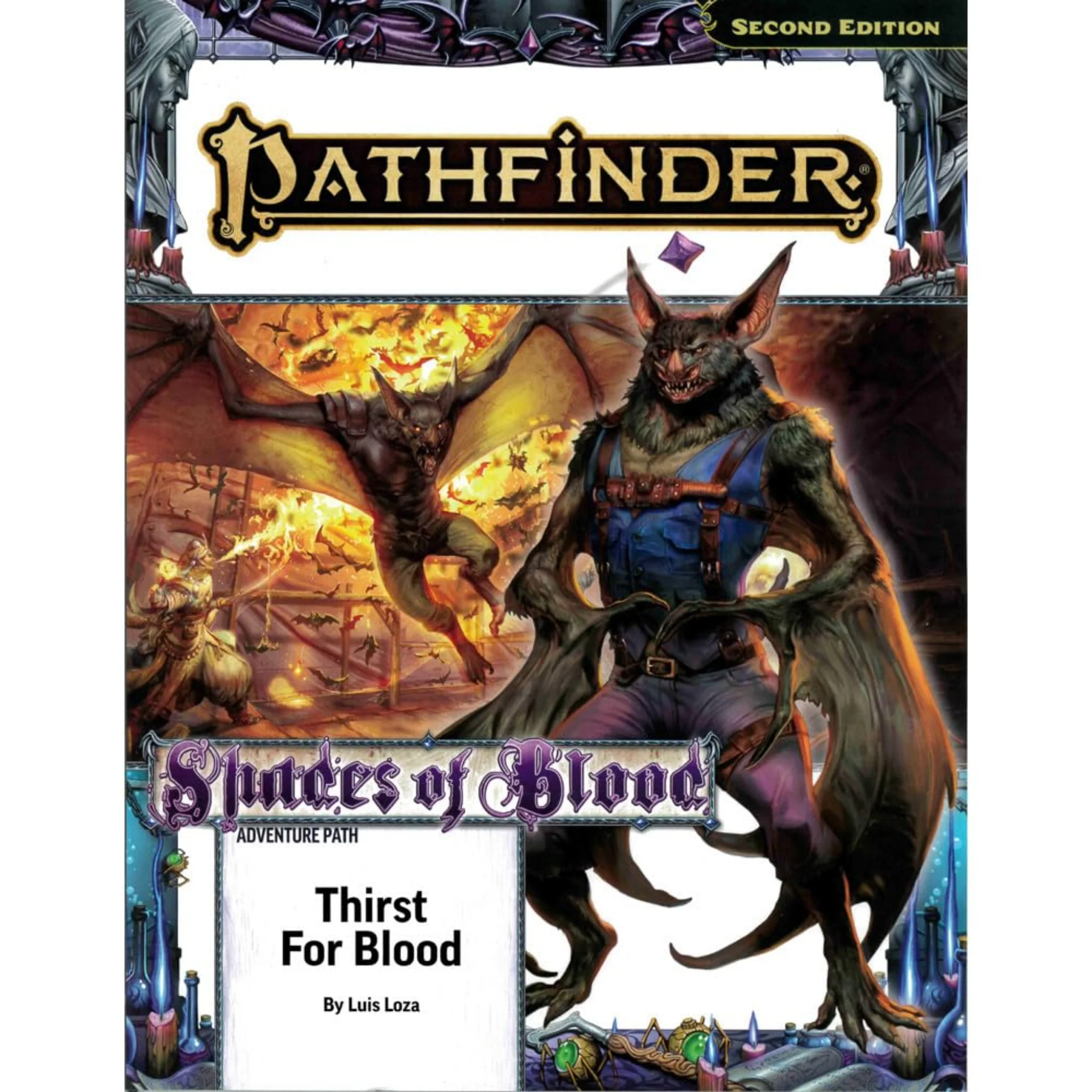 PATHFINDER 2E THIRST FOR BLOOD - SHADES OF BLOOD ADVENTURE PATH PART 1 OF 3
