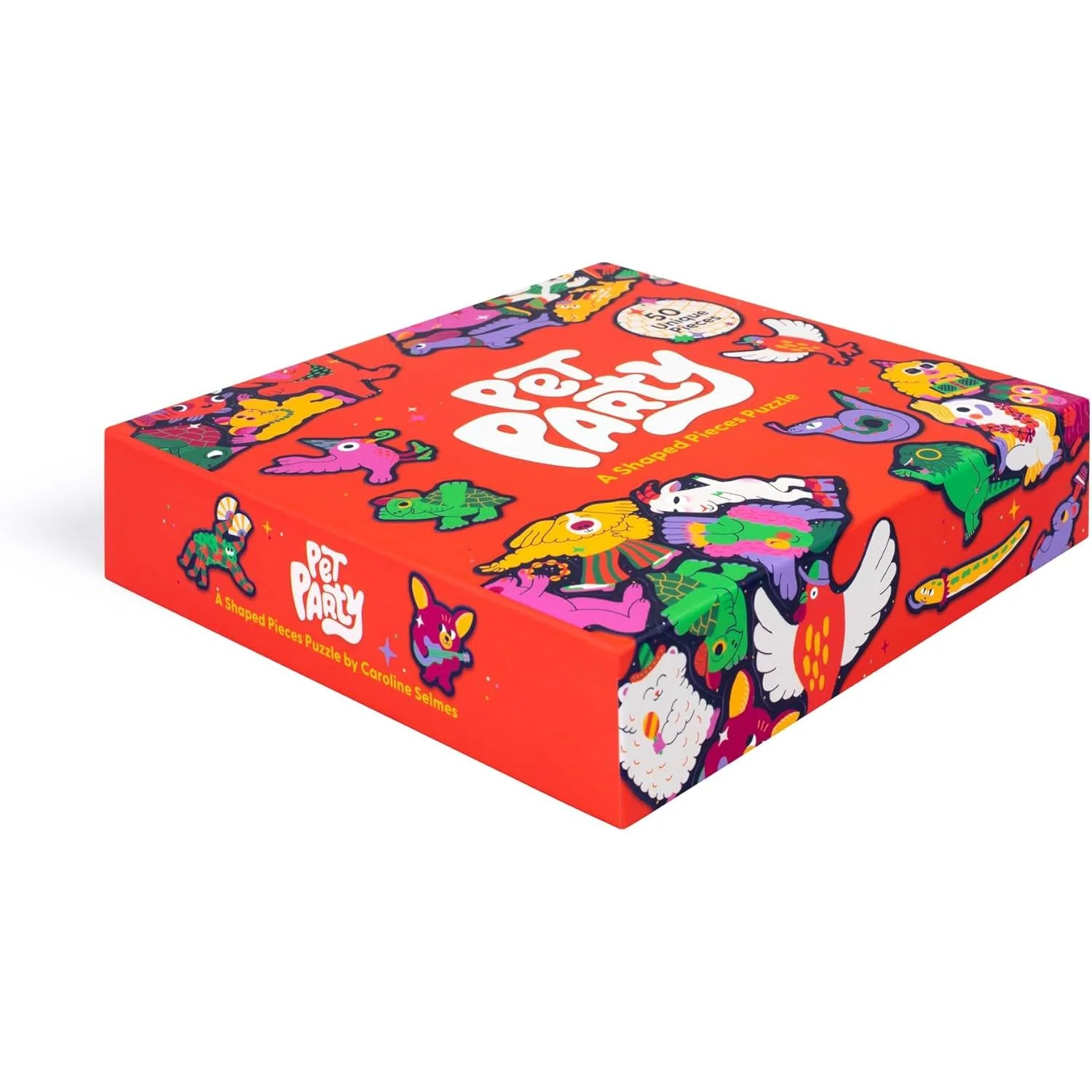 PET PARTY 50PC ANIMAL SHAPED PUZZLE - Image 3