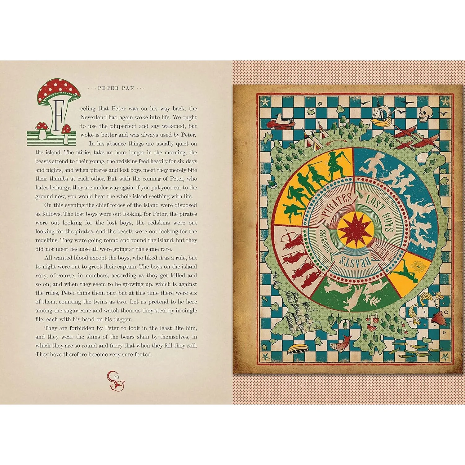 PETER PAN BY J.M. BARRIE AND ILLUSTRATED BY MINALIMA WITH INTERACTIVE ELEMENTS - Image 3