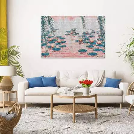 PINK WATER LILLIES 4000 PC - Image 3