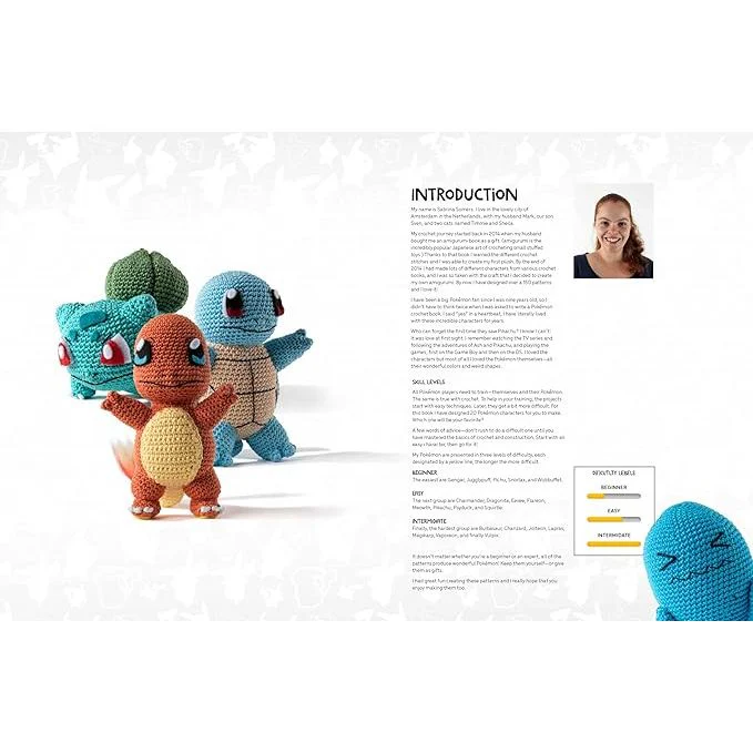 POKEMON CROCHET: BRING YOUR FAVORITE POKEMON TO LIFE WITH 20 CUTE CROCHET PATTERNS BY SABRINA SOMERS - Image 2