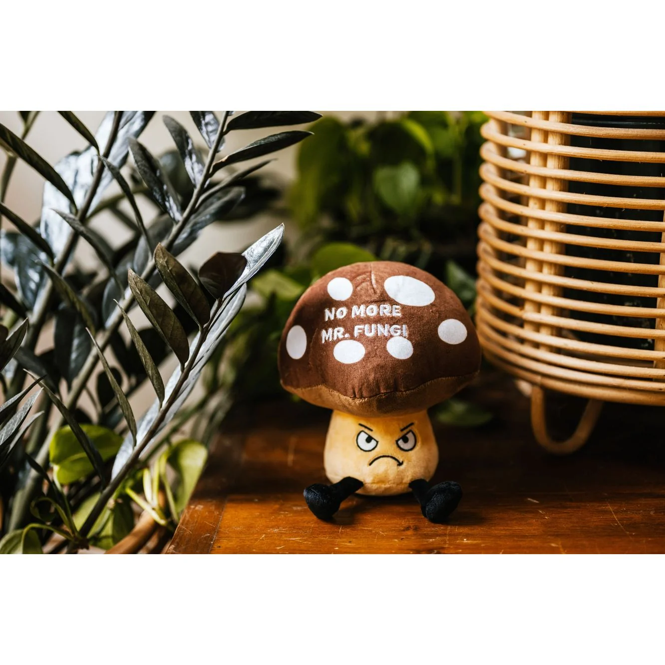 PUNCHKINS  NO MORE MR. FUNGI MUSHROOM PLUSH - Image 2