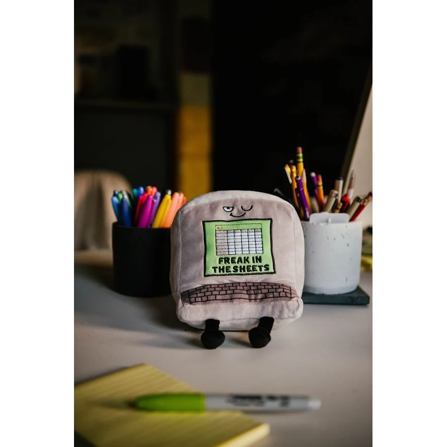 PUNCHKINS PUNNY FREAK IN THE SHEETS COMPUTER PLUSH