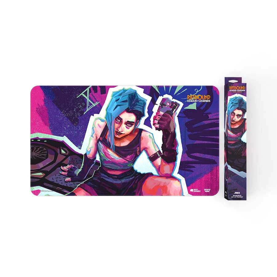 RIFTBOUND LEAGUE OF LEGENDS PLAYMAT JINX