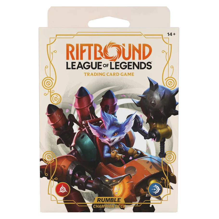 RIFTBOUND SPIRITFORGED CHAMPION DECK: RUMBLE