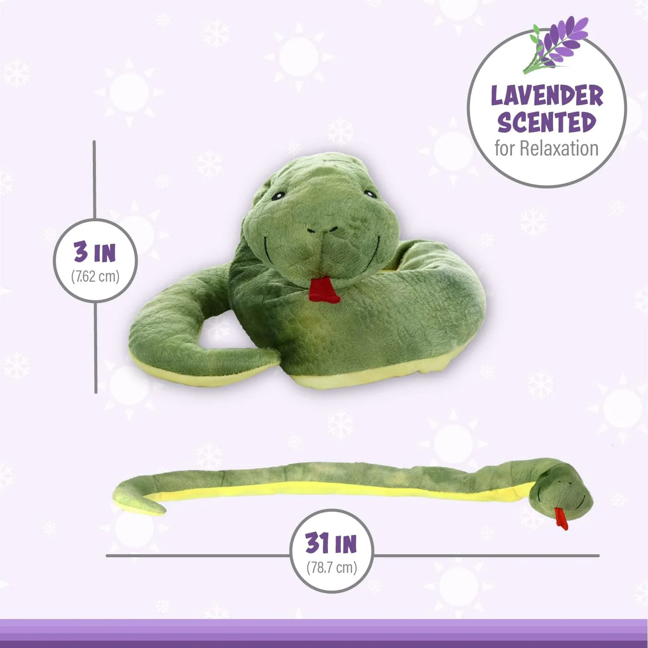 SAMMY THE SNEK WARM PAL PLUSHIE - Image 3