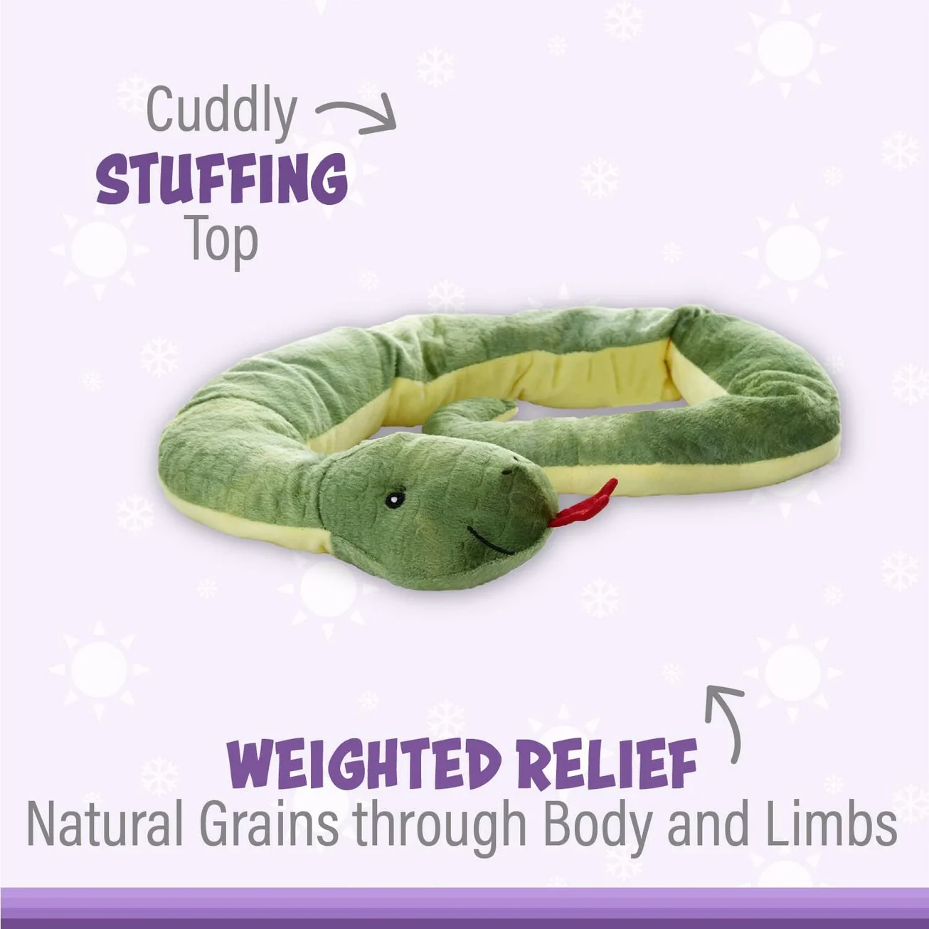 SAMMY THE SNEK WARM PAL PLUSHIE - Image 4