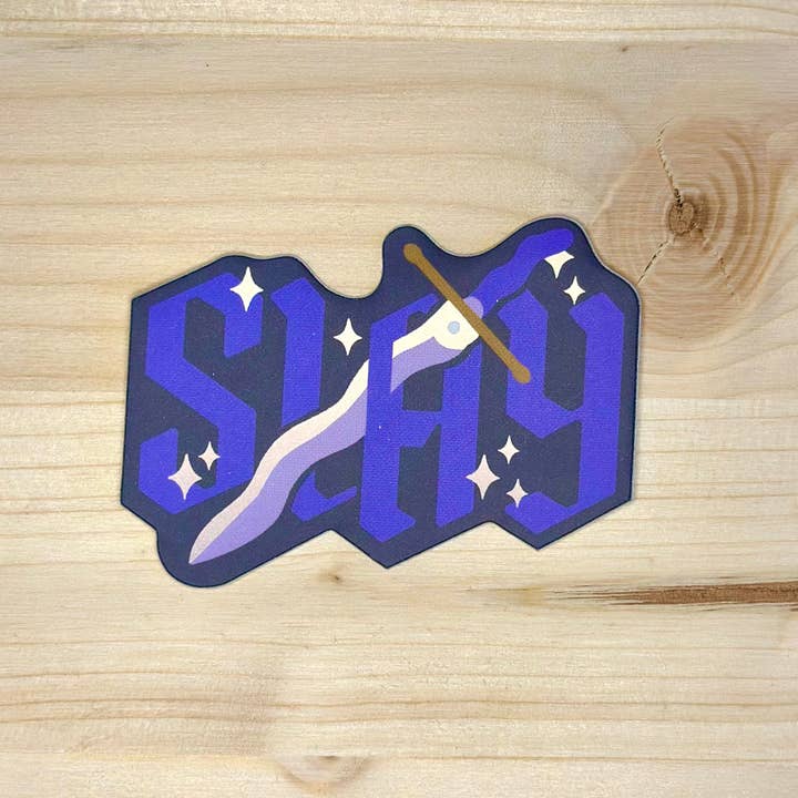 SLAY HOLOGRAPHIC STICKER - Image 2