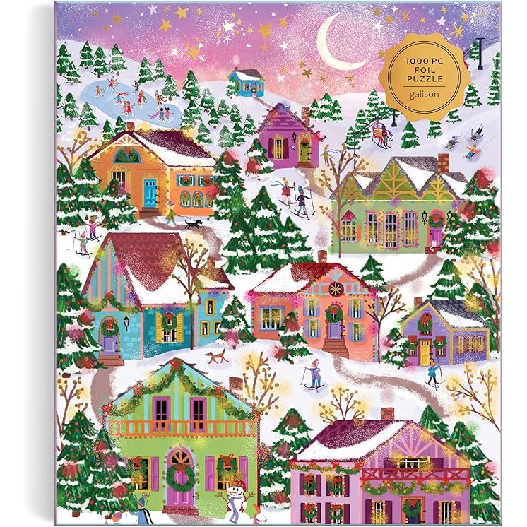 SNOWCAP VILLAGE 1000PC PUZZLE - Image 3