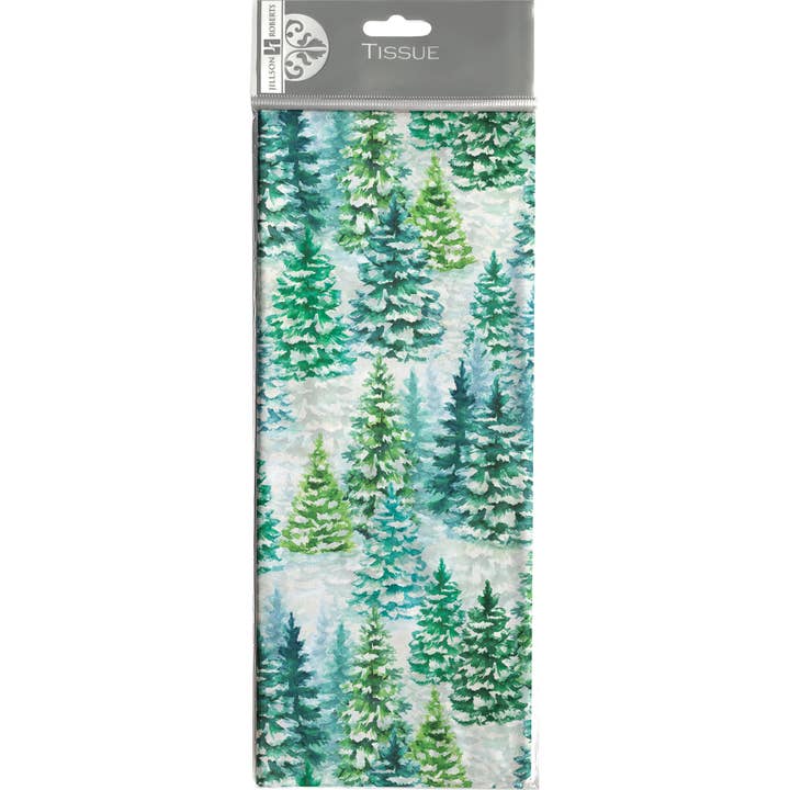 SNOWY TREES TISSUE PAPER