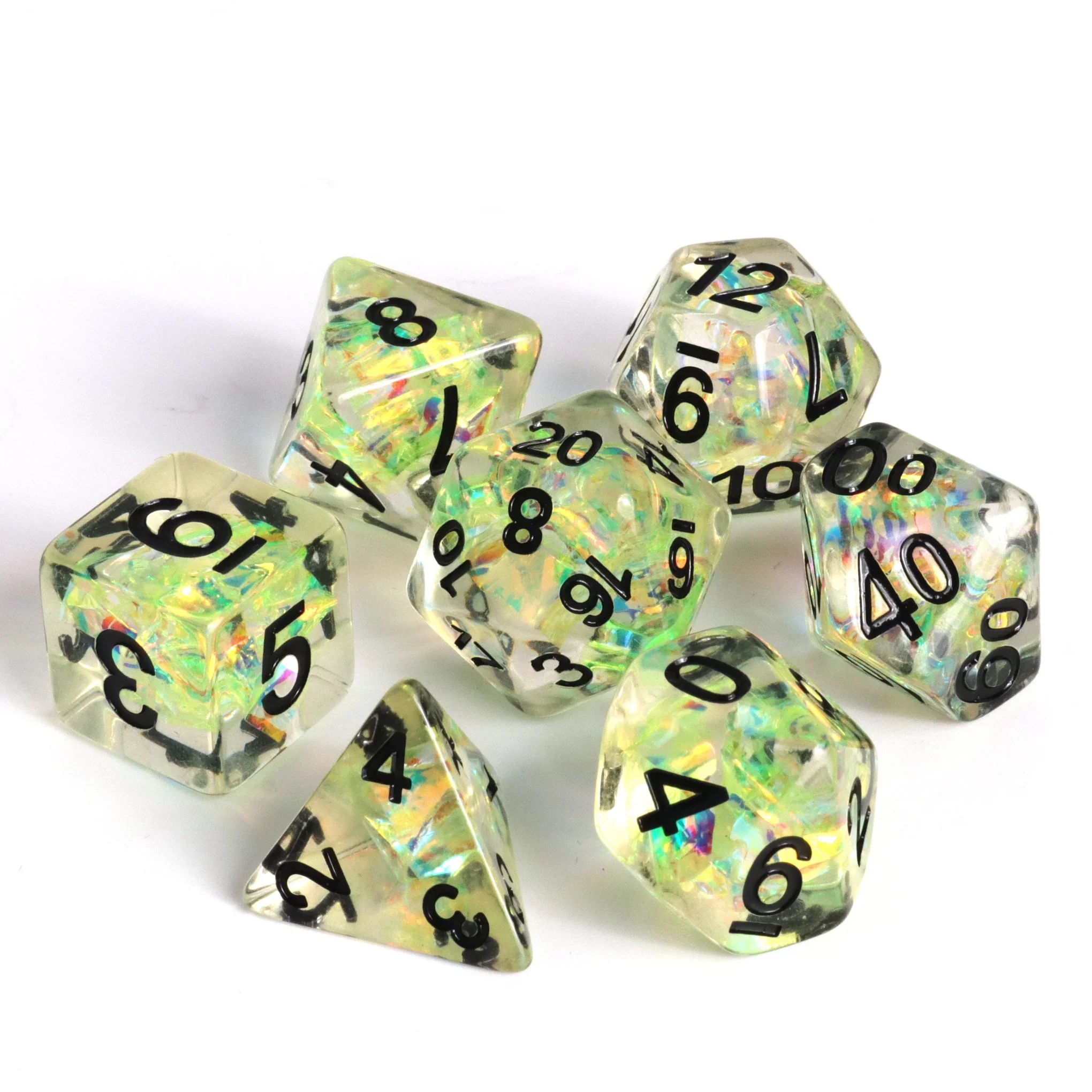 SOLAR BLADE 7PC POLY DICE SET