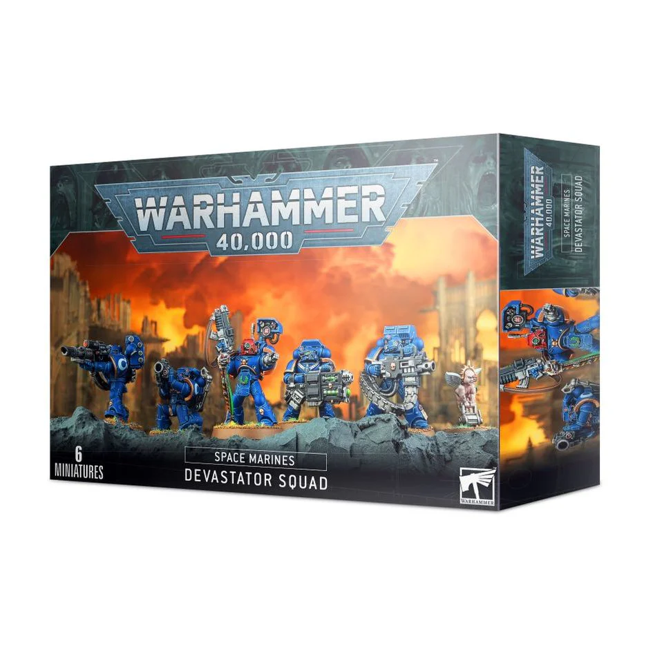 SPACE MARINE DEVASTATOR SQUAD