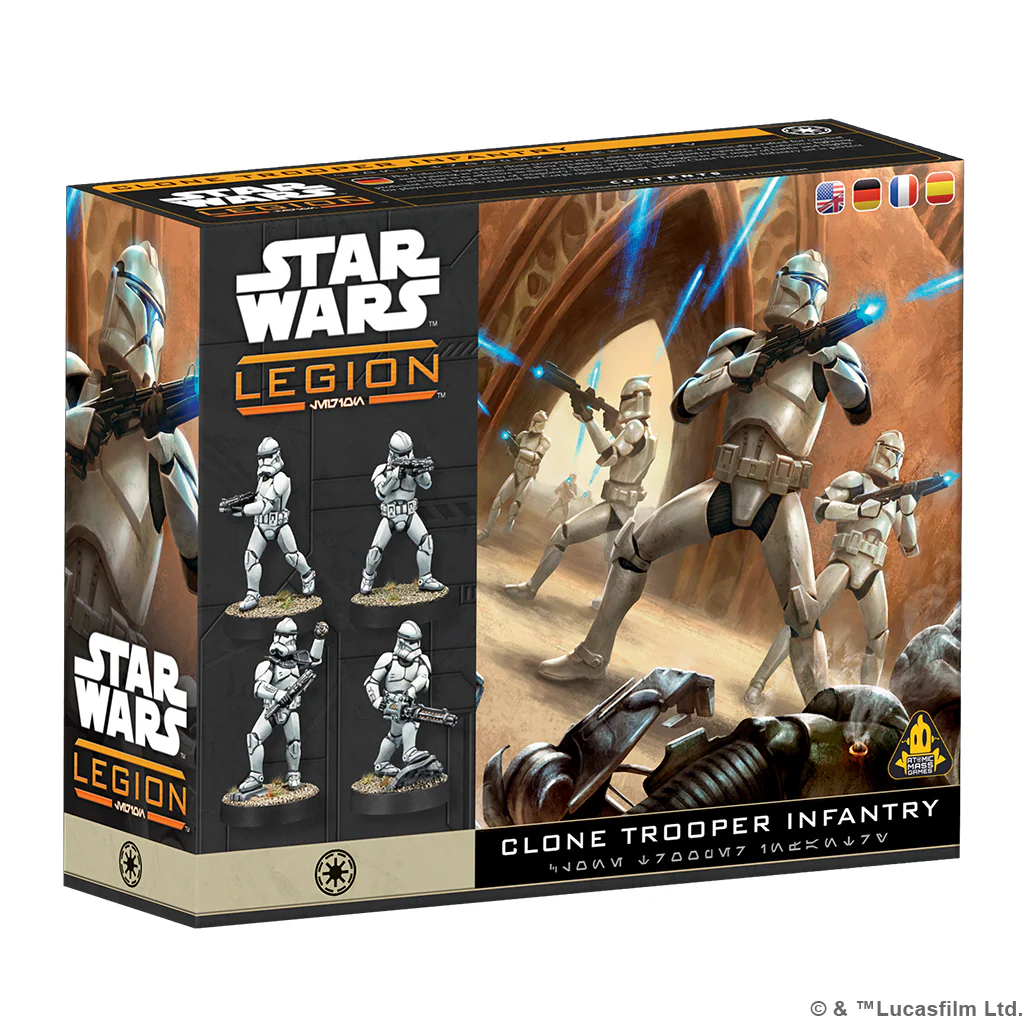 STAR WARS LEGION CLONE TROOPER INFANTRY