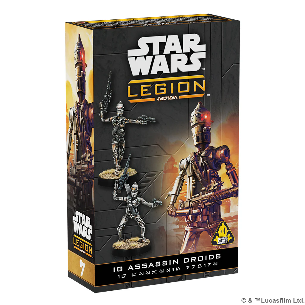STAR WARS LEGION IG-SERIES ASSASSIN DROIDS