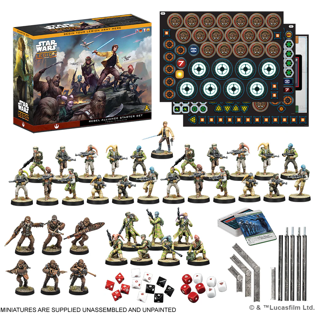 STAR WARS LEGION: REBEL ALLIANCE STARTER SET - Image 3