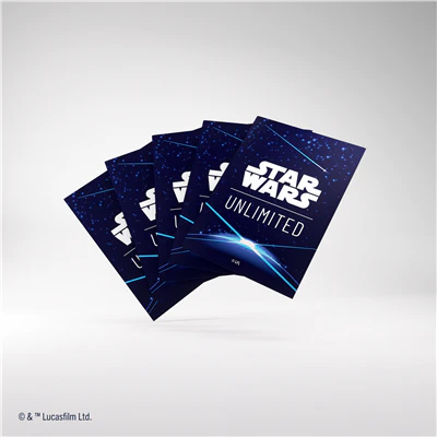 STAR WARS UNLIMITED ART SLEEVES SPACE BLUE