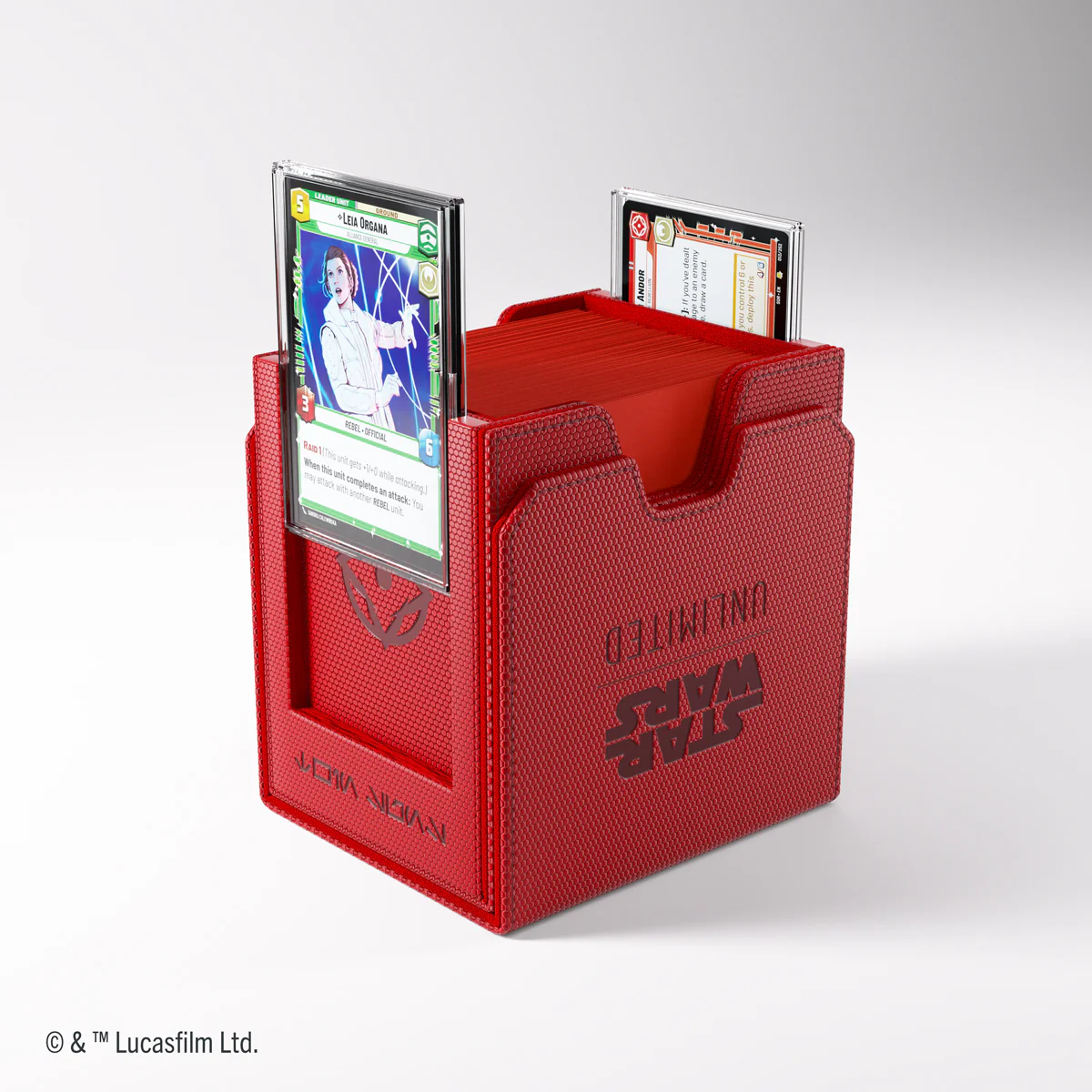STAR WARS UNLIMITED TWIN SUNS DECK POD RED - Image 3