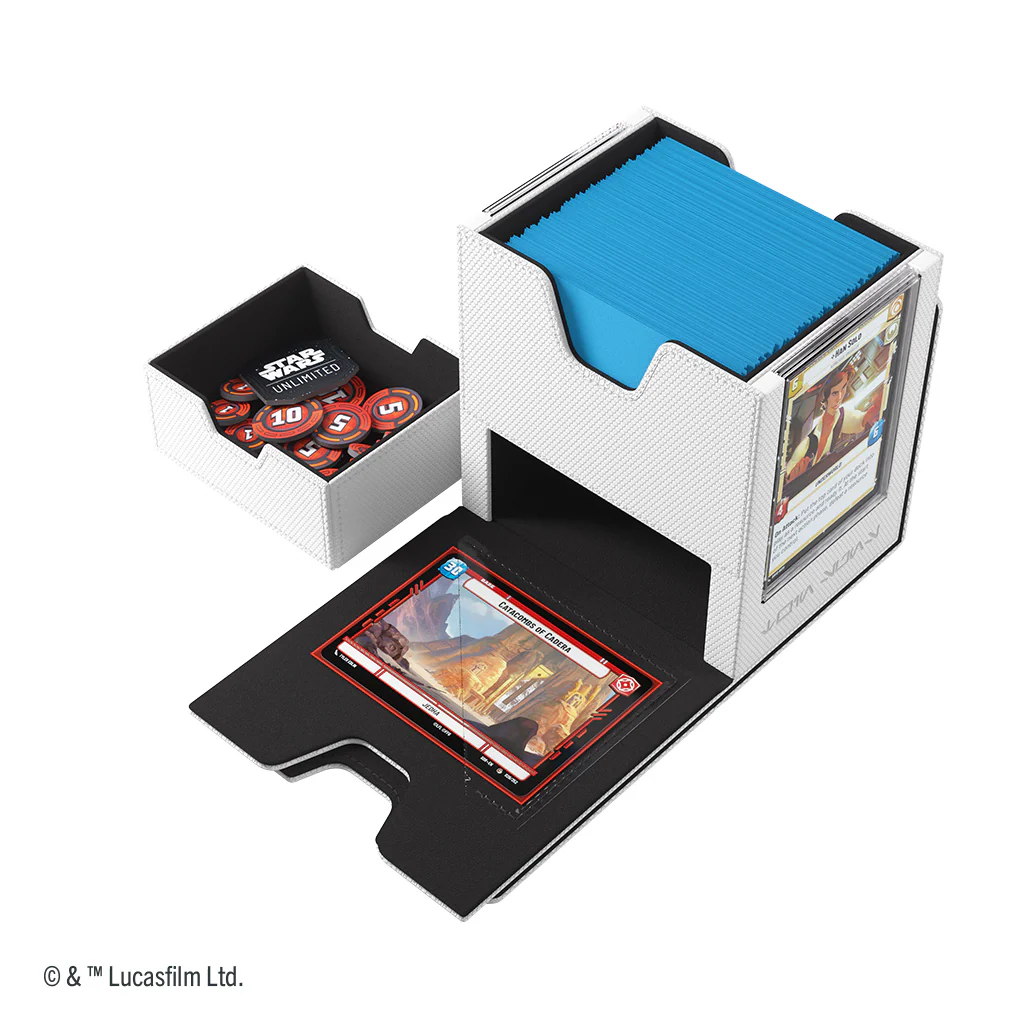 STAR WARS UNLIMITED TWIN SUNS DECK POD WHITE/BLACK - Image 2