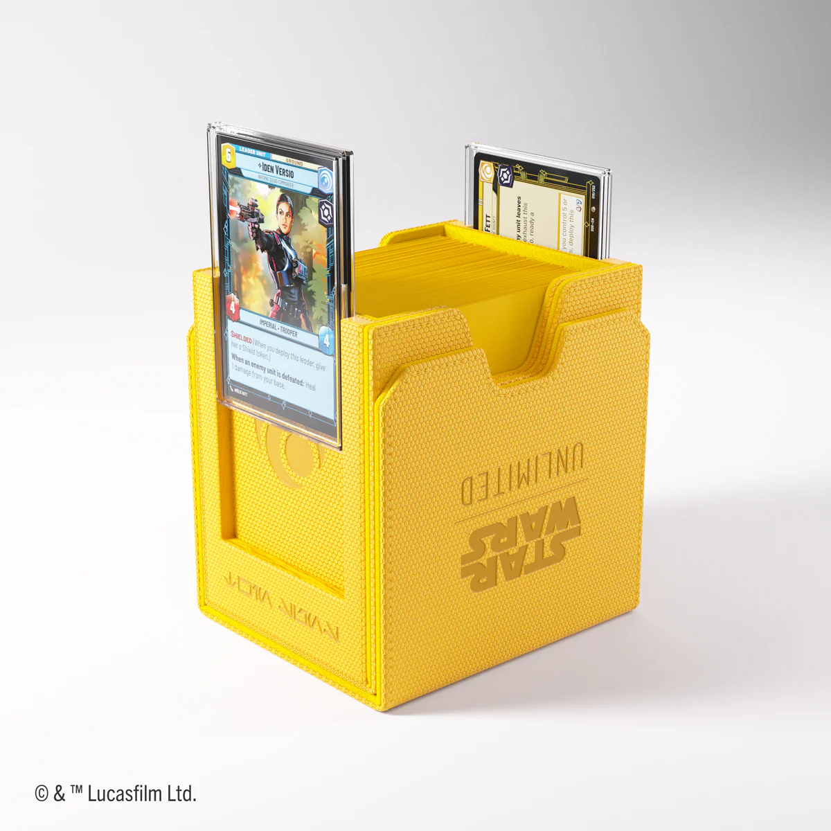 STAR WARS UNLIMITED TWIN SUNS DECK POD YELLOW - Image 3